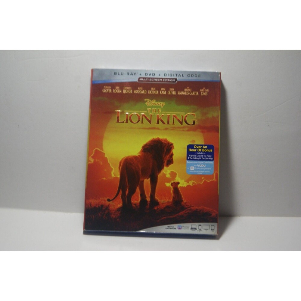 New The Lion King (Blu-ray, 2019) Sealed Live/CGI Disney